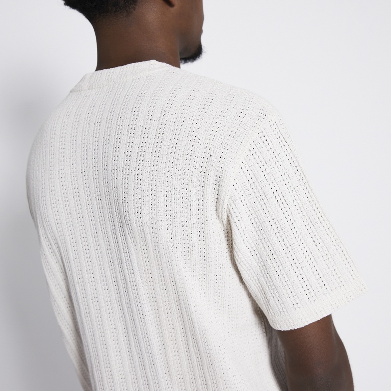 Knit tee "Timon" Light Beige